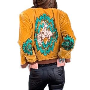 Crazy train bomber jacket